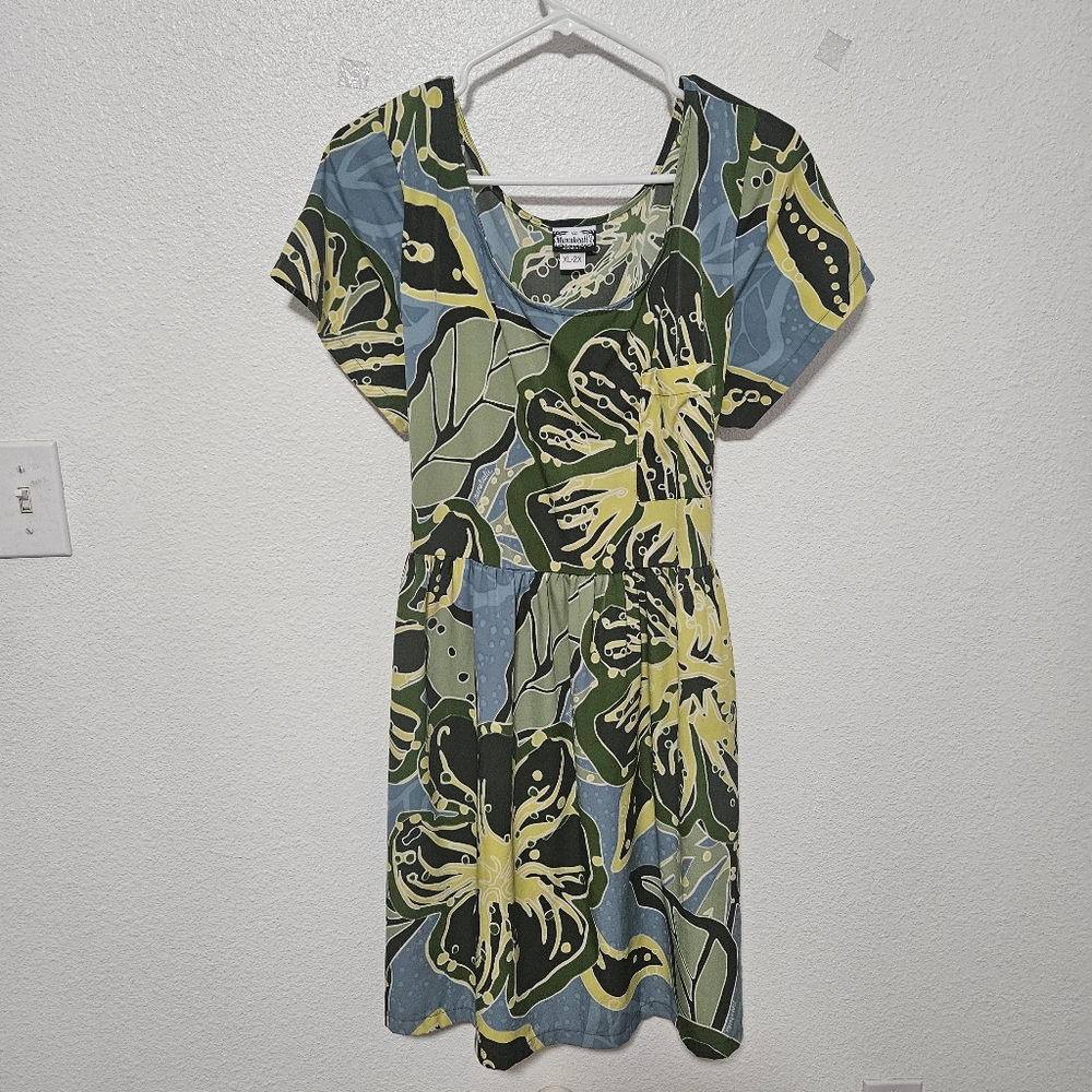 Manuheali'i Dress XL-2X